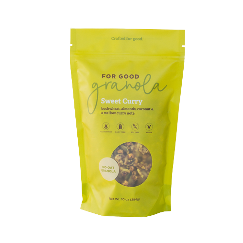 Sweet Curry Buckwheat Granola
