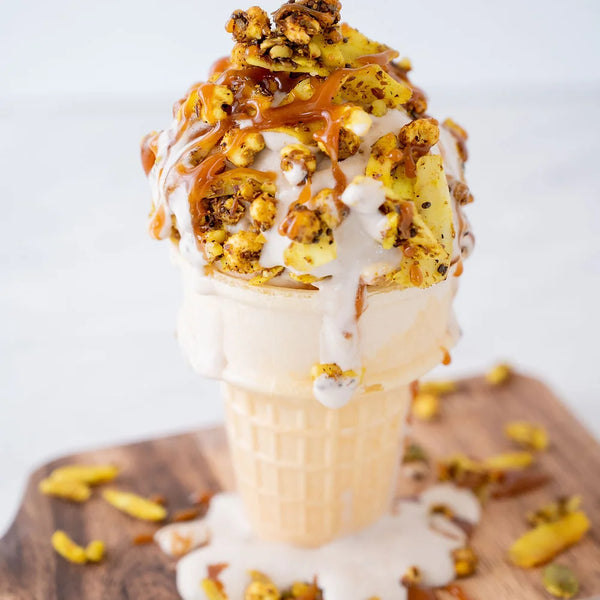 Sweet Curry Buckwheat Granola