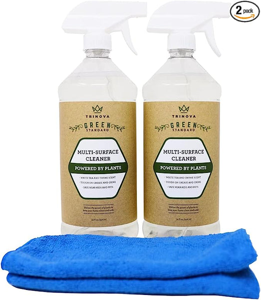 32 oz Trinova® Plant-Based Natural Multi-Surface Cleaner (2 Bottles)